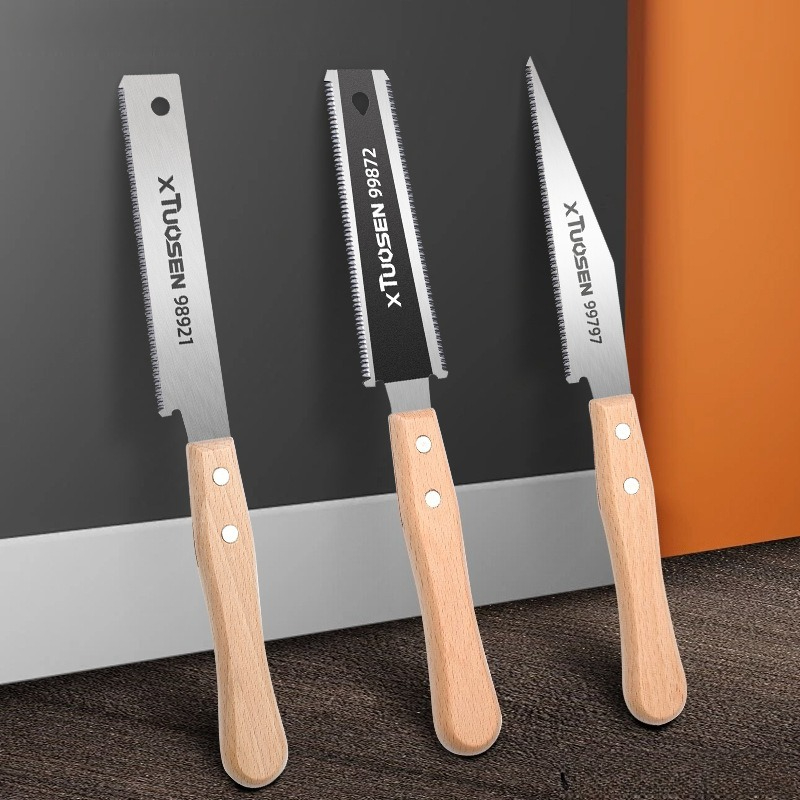 Woodworking In Japanese - 3개 또는 1개로 구성된 일본산 톱,