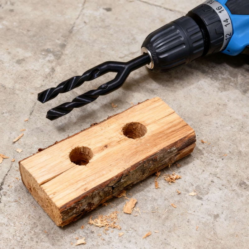 실용적인 장난용 듀얼 트위스트 드릴 비트 재미있는 장난 - Woodworking Jokes 리뷰 및 가격